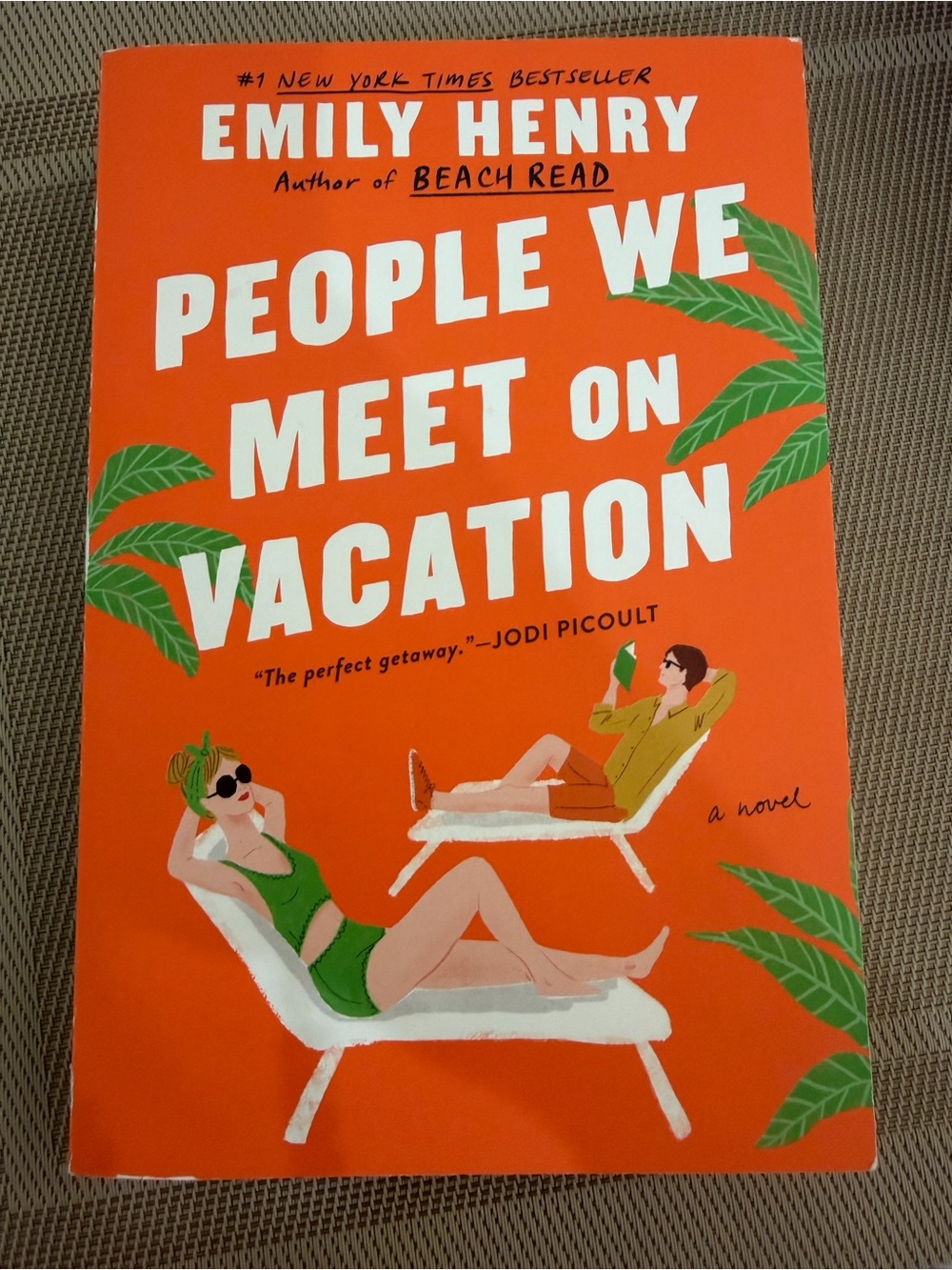 People We Meet on Vacation - Orange Cover
